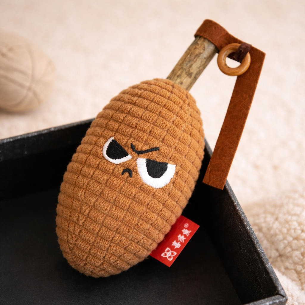 Paw Grenade Silvervine Cat Toy – Molar Chew Teaser for Dental Health & Interactive Play