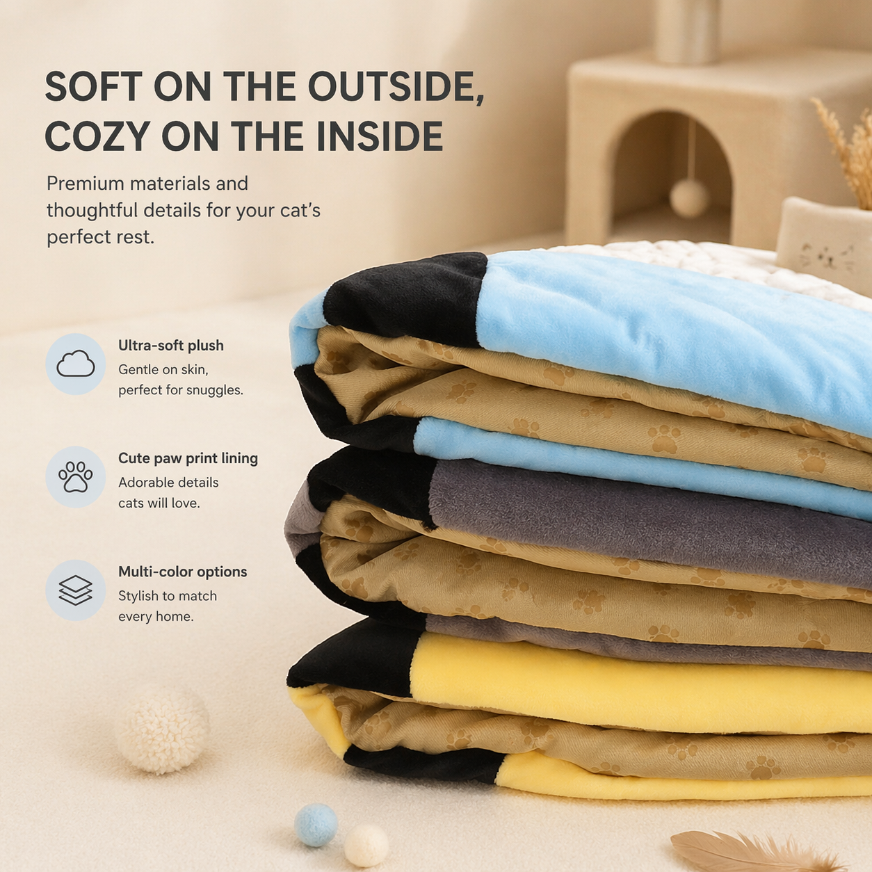 Summer Cooling Mat for Cats & Dogs – Breathable Washable Pet Cooling Bed (Non-Toxic, Anti-Heat)