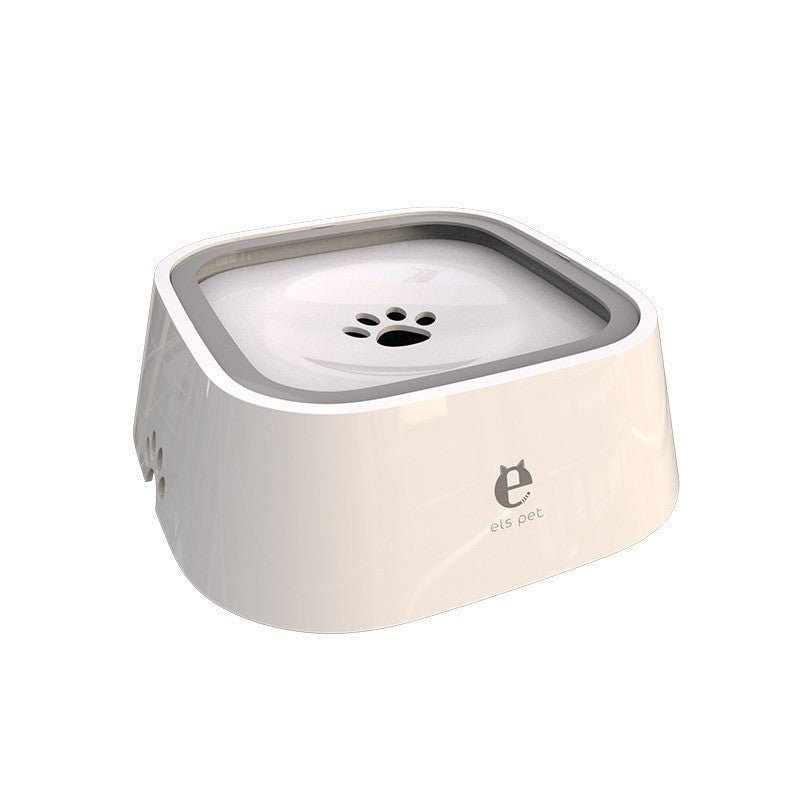 Dog & Cat Anti-Overflow Plastic Water Bowl – Spill-Proof Pet Feeder