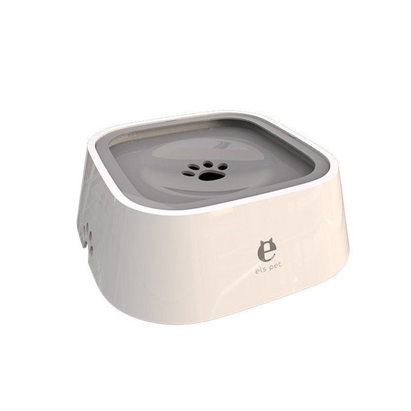 Dog & Cat Anti-Overflow Plastic Water Bowl – Spill-Proof Pet Feeder